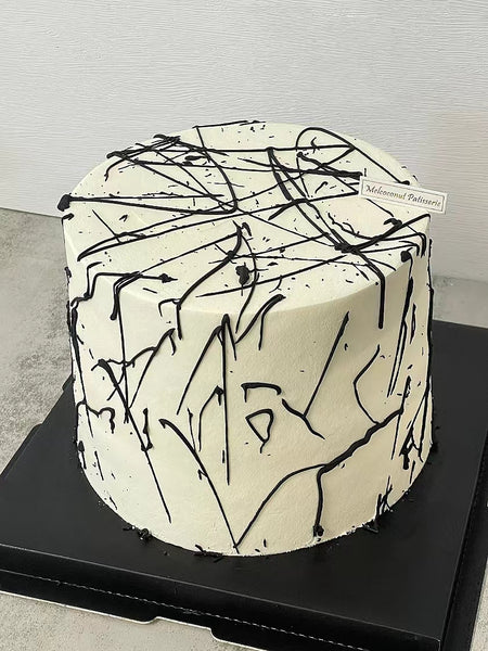 Paint-Splatter Cake 泼墨蛋糕