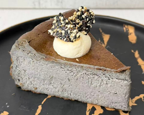 Black Sesame Basque Burnt Cheesecake