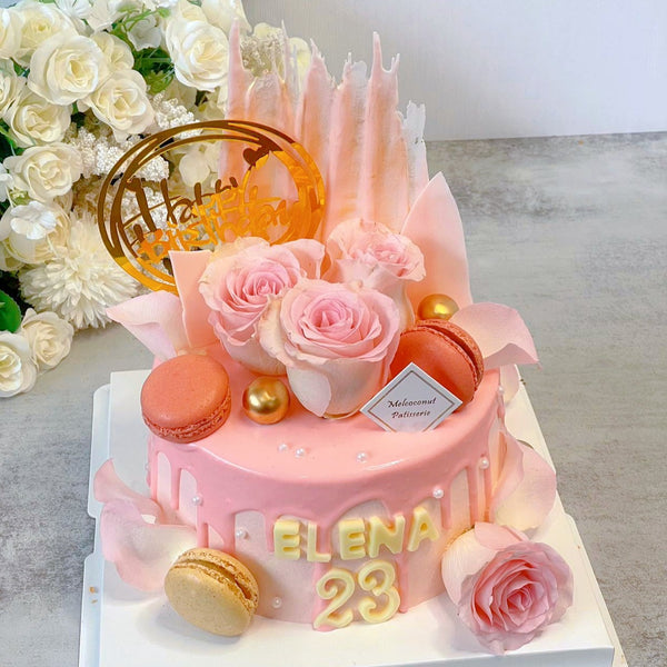 Fresh Flower Cake 鲜花蛋糕