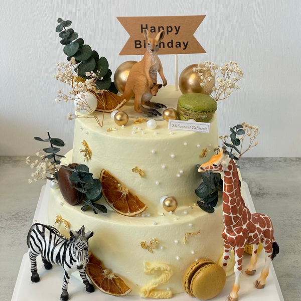 Animals World 森系动物 (topper can be customized)