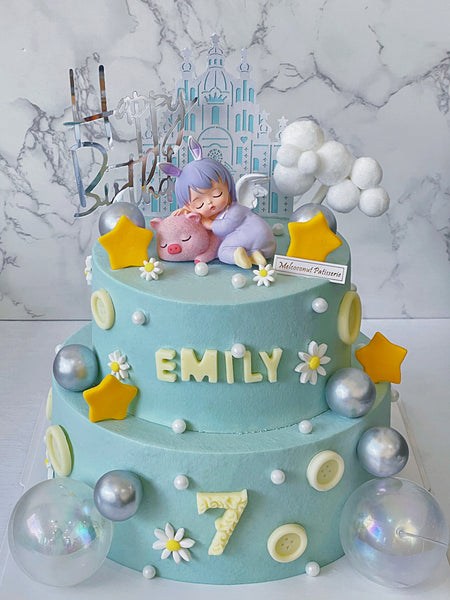 Baby Girl 女宝宝(cake topper may vary)