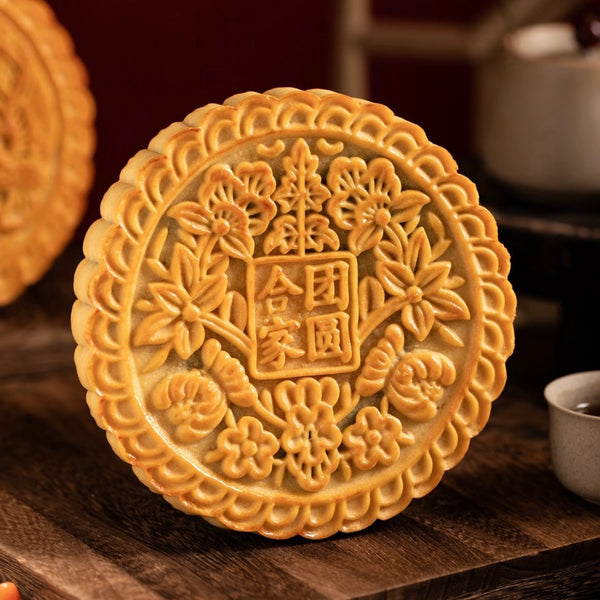 芋泥肉松大月饼 Taro Mochi GIANT Mooncakes