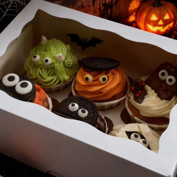 Halloween Cupcakes (6 pcs)
