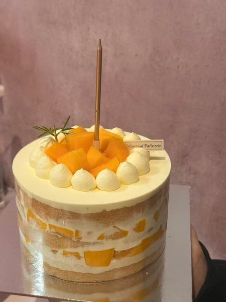 Mango Nude Cake 芒果裸蛋糕