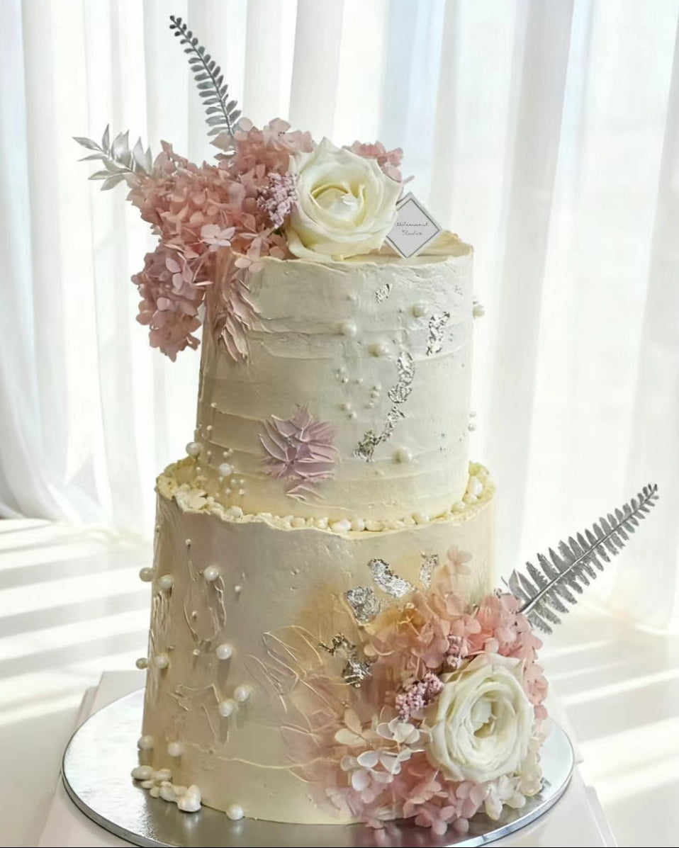Flowers Wedding Cake