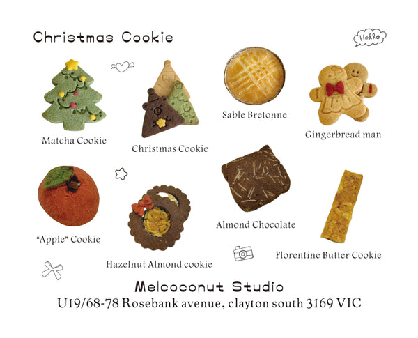Artisan Christmas Cookies (Tin Box) (available from December)
