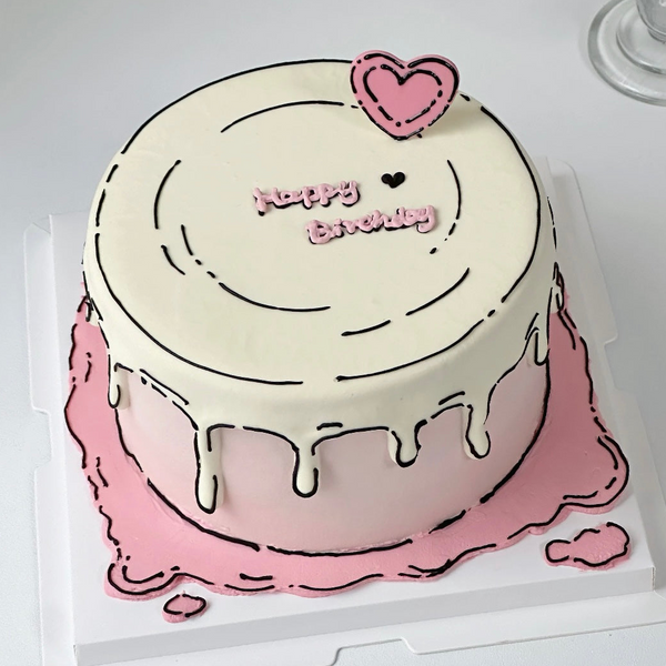 Comic Style 漫画风蛋糕