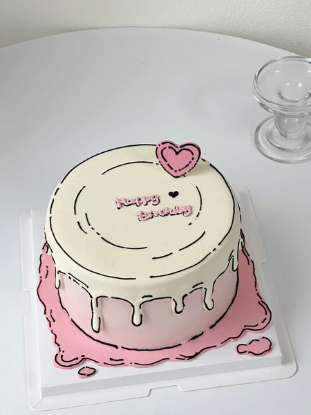 Comic Style 漫画风蛋糕