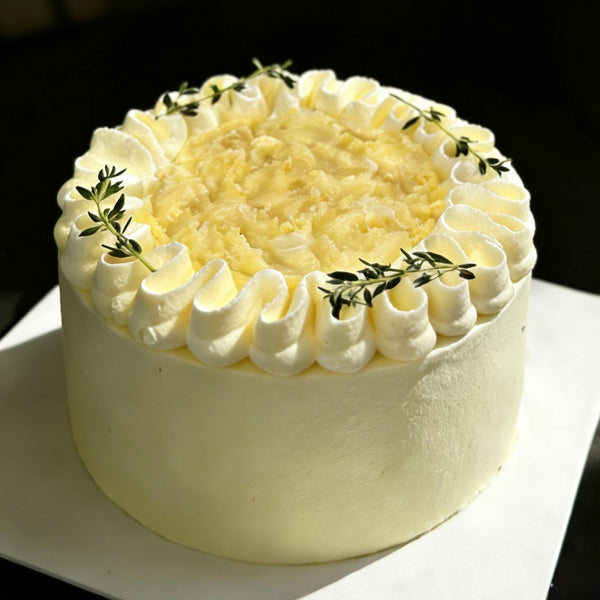 Triple Durain Chiffon Cake