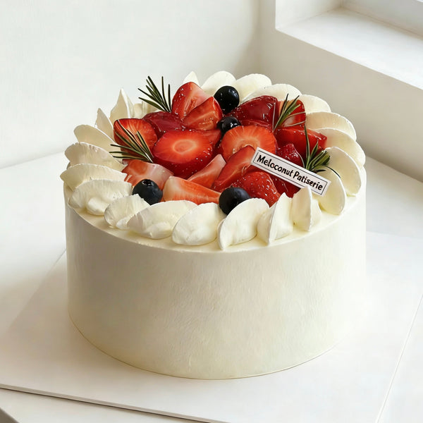 Strawberry Chiffon Cake 草莓奶油