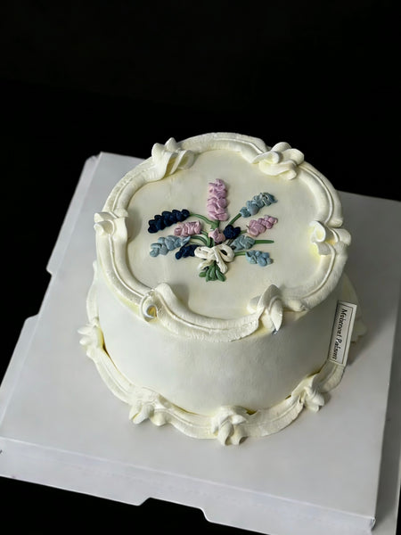 Retro Style Cream Flowers 复古奶油裱花