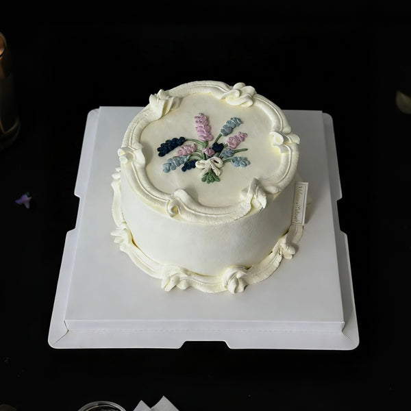 Retro Style Cream Flowers 复古奶油裱花
