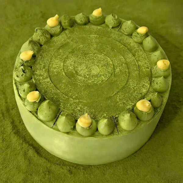 Yuzu Matcha Chiffon Cake 柚子抹茶