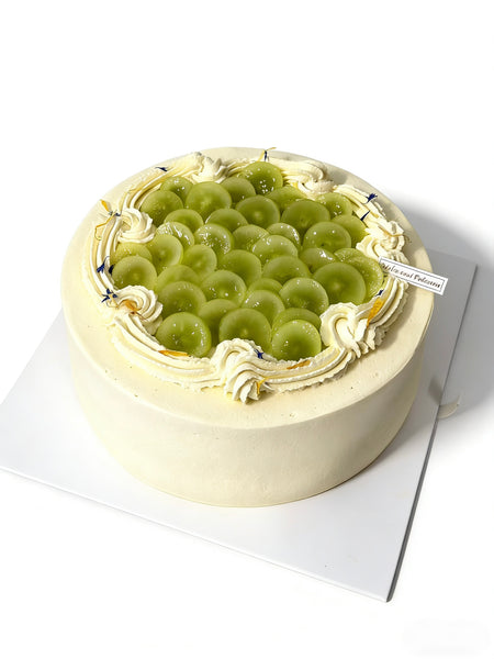 Fresh Grapes Chiffon Cake 青提多多 (use premium white grape)