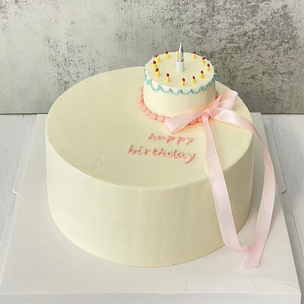 Mini Cream Cake Topper 迷你糕