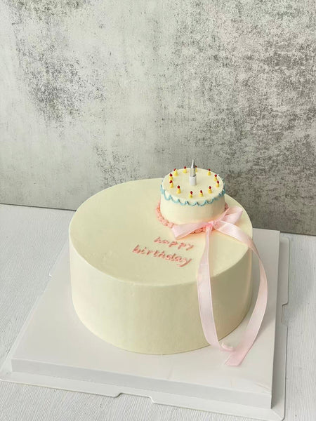 Mini Cream Cake Topper 迷你糕
