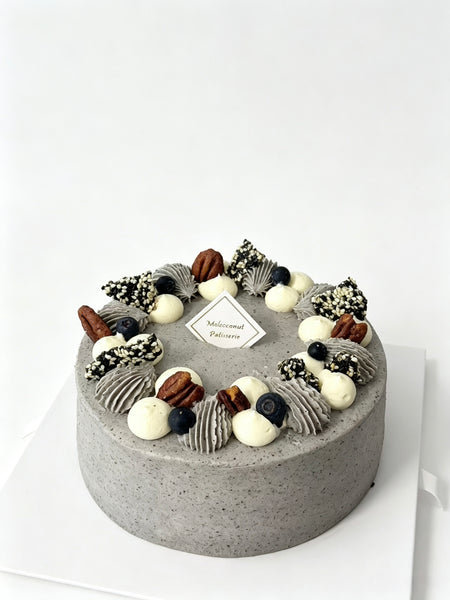 Black Sesame & Soy Milk Jelly with Matcha Nama Chocolate