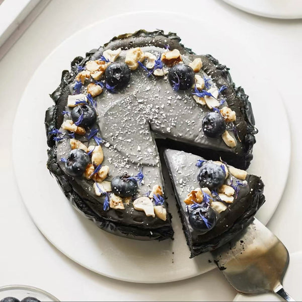 Black Sesame Basque Burnt Cheesecake