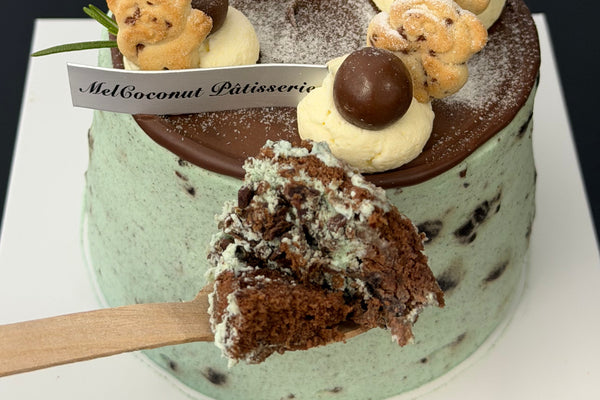 Mint & Chocolate Cake 薄巧戚风蛋糕