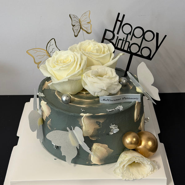 Fresh Flower Cake 鲜花蛋糕