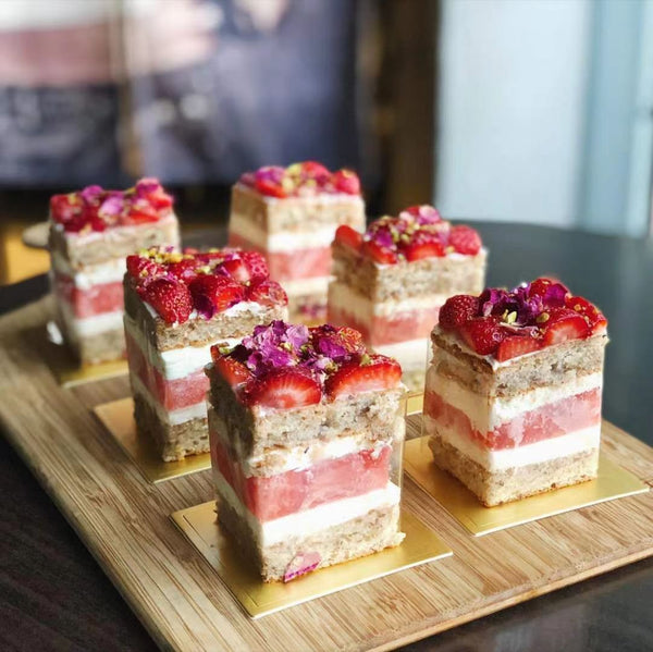 Watermelon Strawberry Cake