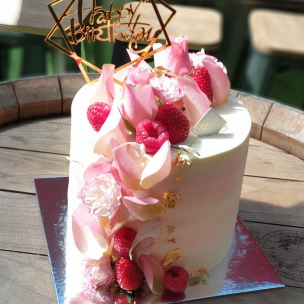 Fresh Flower Cake 鲜花蛋糕