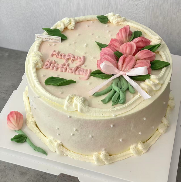 Tulip Lady Cake