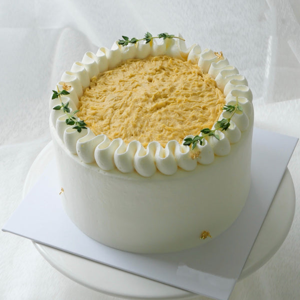 Triple Durain Chiffon Cake
