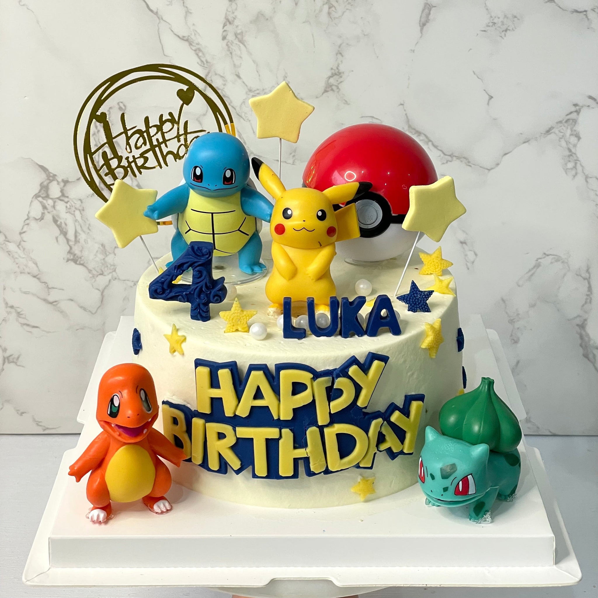 Pokemon (could ask change cream color)