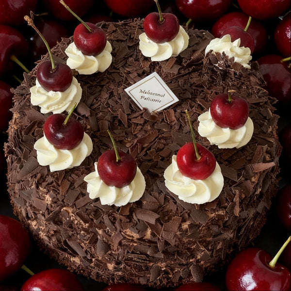 Black Forest Chocolate Chiffon Cake 黑森林