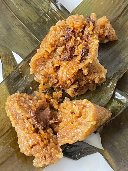 手工香菇肉粽 Mushroom & Meat Rice Dumplings