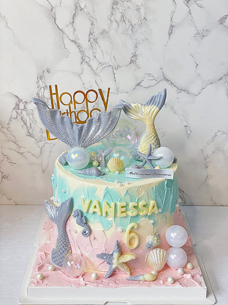 Chocolate Mermaid Tail 美人鱼