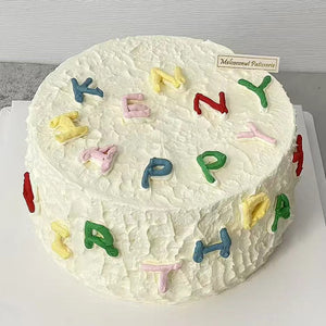 Colored Words (Happy Birthday)