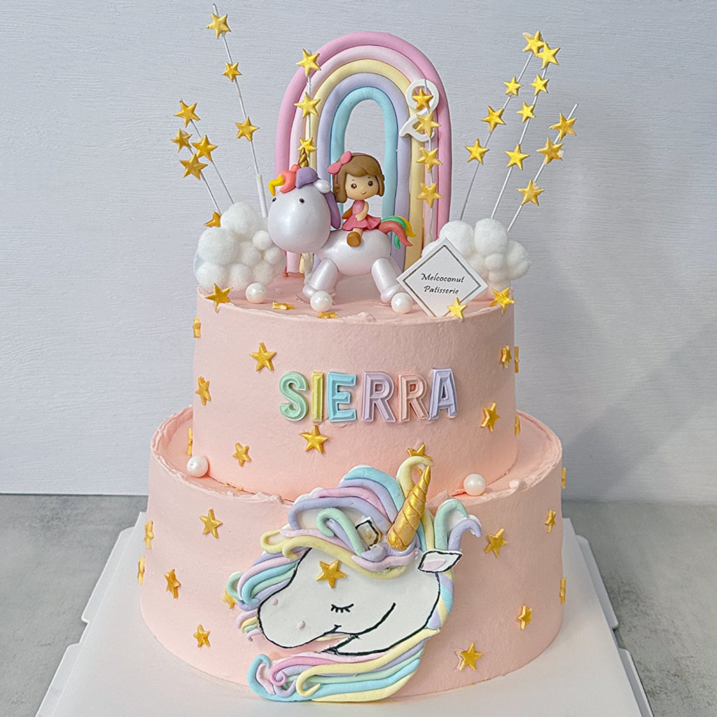 Unicorn with Rainbow 炫彩独角兽