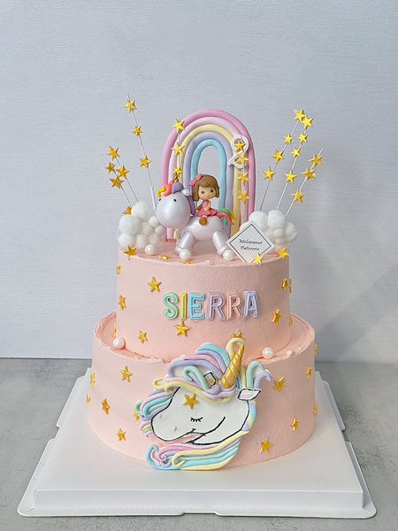 Unicorn with Rainbow 炫彩独角兽