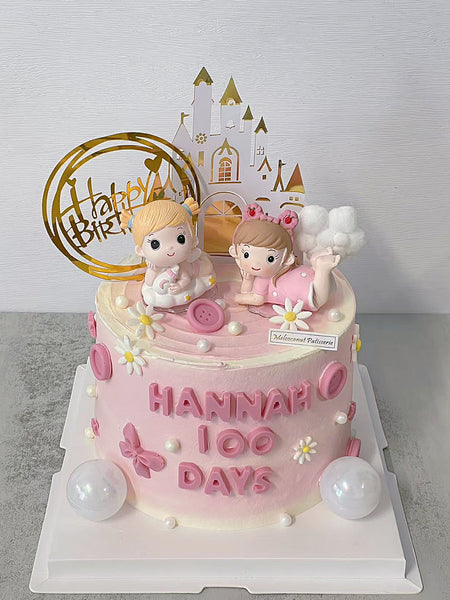 Baby Girl 女宝宝(cake topper may vary)