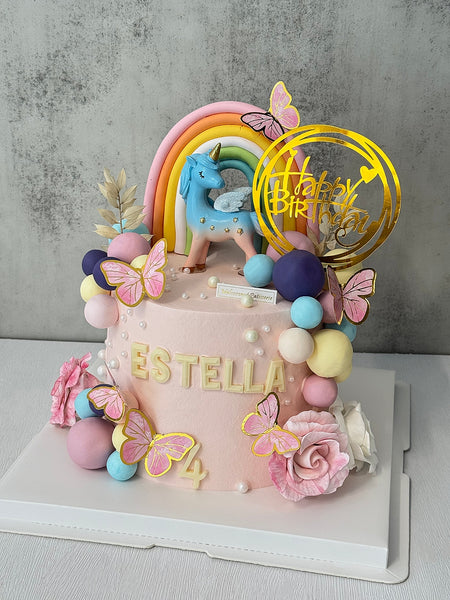 Unicorn with Rainbow 炫彩独角兽