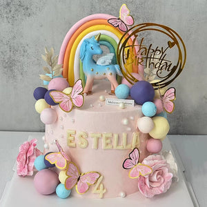 Unicorn with Rainbow 炫彩独角兽