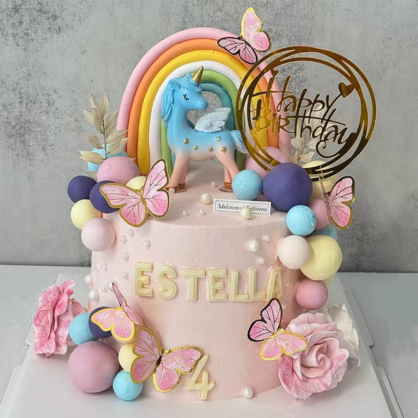 Unicorn with Rainbow 炫彩独角兽