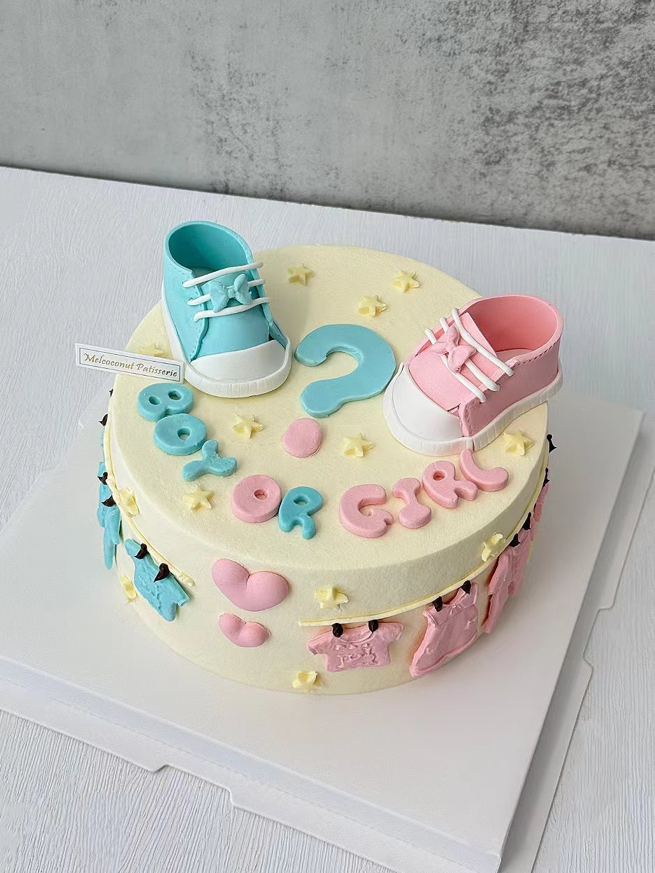 Gender Reveal Cake Package