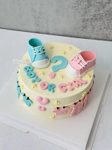 Gender Reveal Cake Package