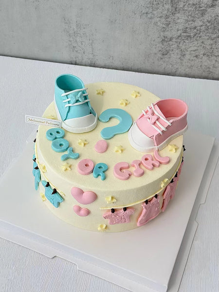 Gender Reveal Cake Package