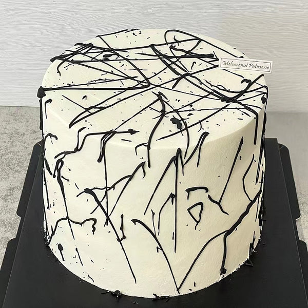 Paint-Splatter Cake 泼墨蛋糕