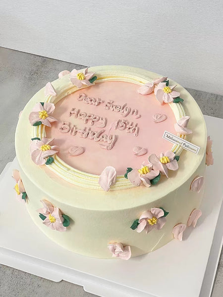 Retro Style Cream Flowers 复古奶油裱花