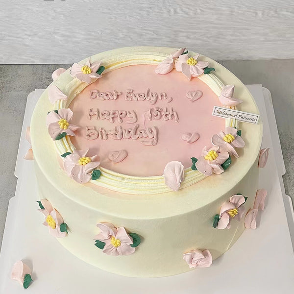 Retro Style Cream Flowers 复古奶油裱花