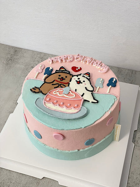 Maltese/ dog 线条小狗