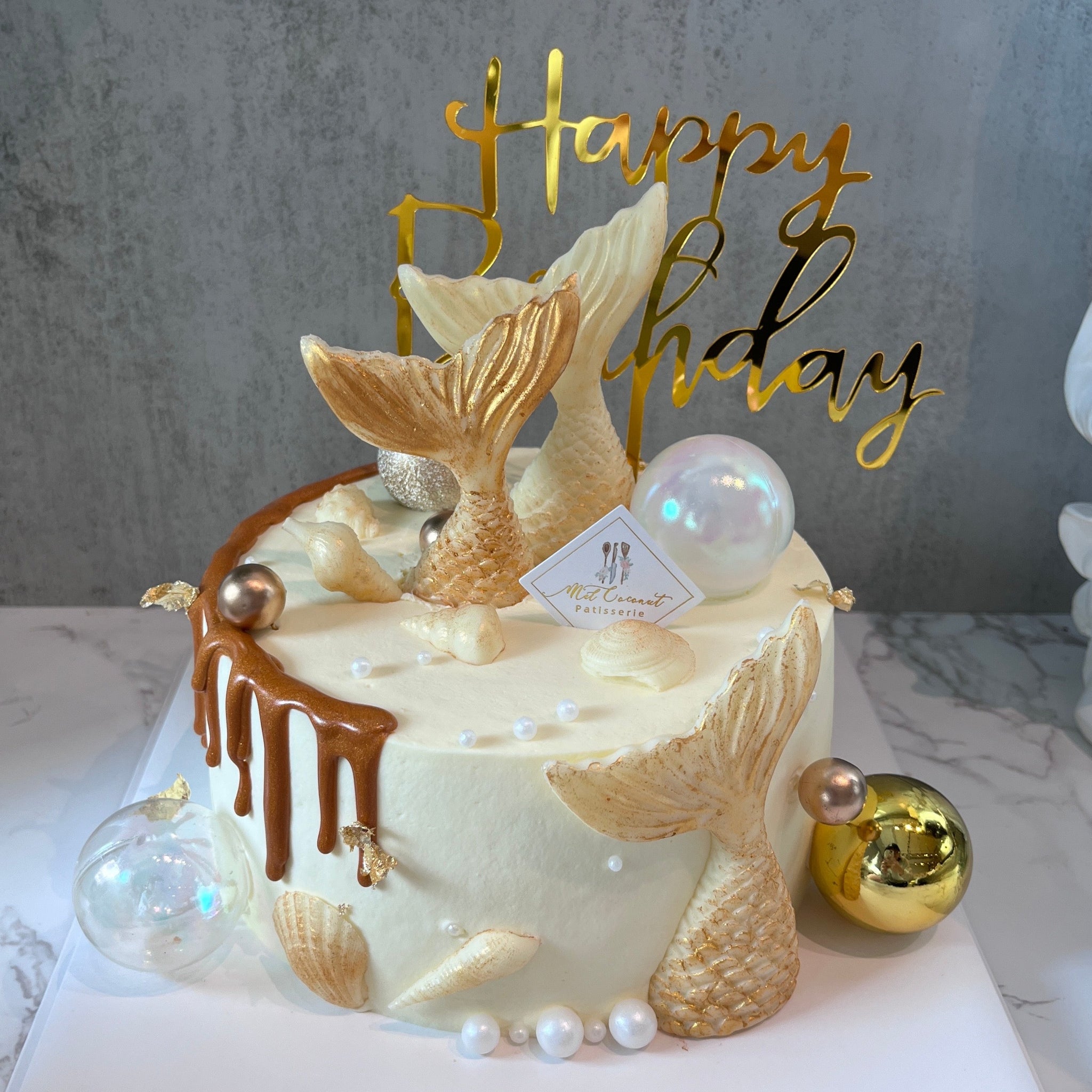 Chocolate Mermaid Tail 美人鱼