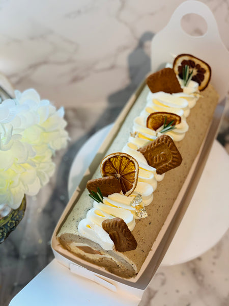 Earl Grey Swiss Roll (whole roll pre-order only)