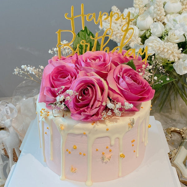 Fresh Flower Cake 鲜花蛋糕