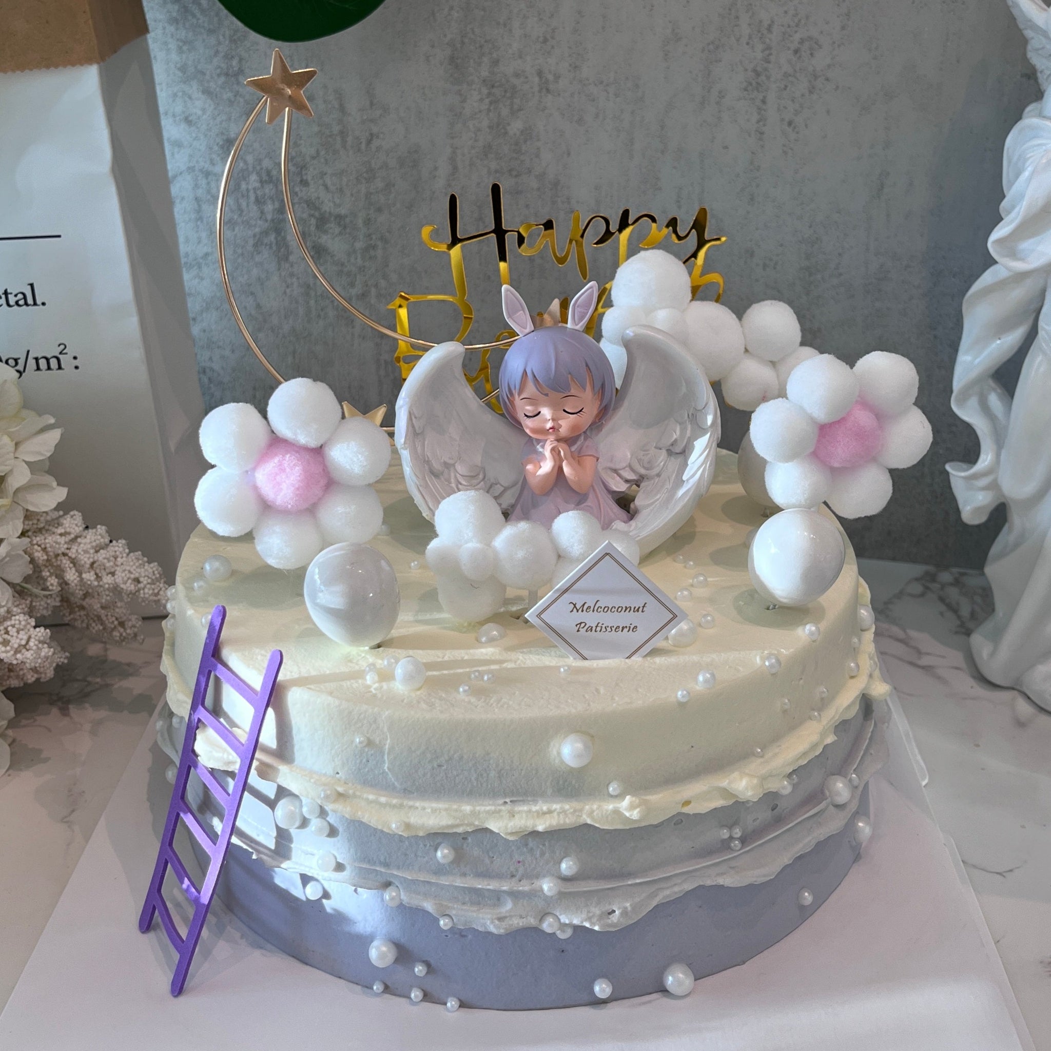 Baby Girl 女宝宝(cake topper may vary)